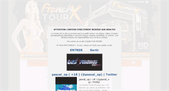 Desktop Screenshot of frenchxtour.com